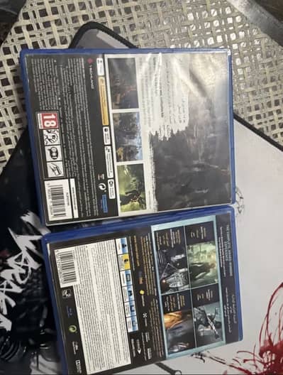 DYING LIGHT 2 (PS5) & RISE OF THE TOMB RAIDER (PS4) CD FOR SALE