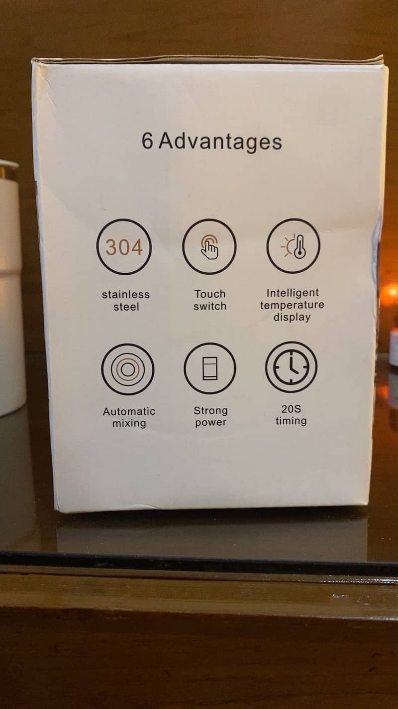 Automatic magnet stirring mug 1