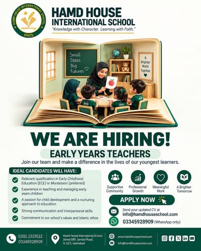 Hiring Early Years Teachers