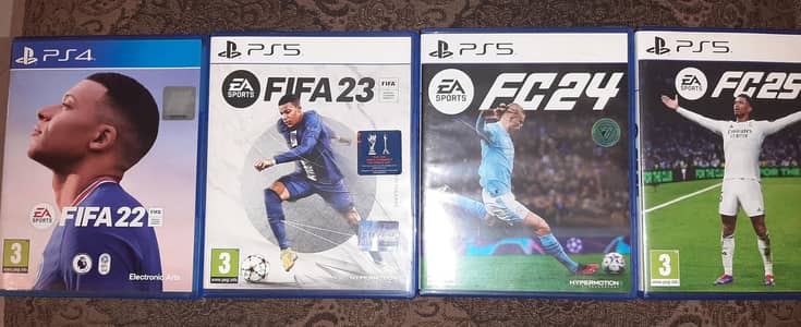 Vintage Fifa Series Collection for ps4/ps5