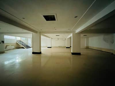3300 Sqft Lower Ground Floor Available On Rent Located In Main Commercial Market At Very Ideal Location
