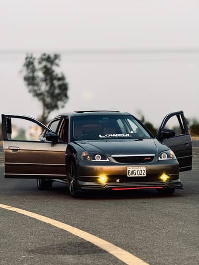 Honda Civic modified fully 2002