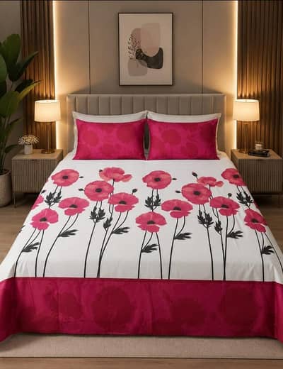 premium quality, 100% pure cotton bed sheets. FREE HOME DELIEVERY.