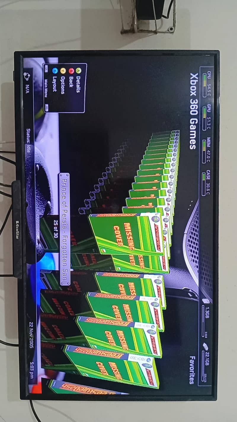 Xbox 360 e with 31 games 7