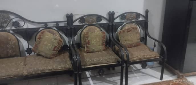 iron sofa