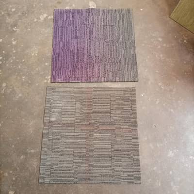imported used Paded Carpet tiles