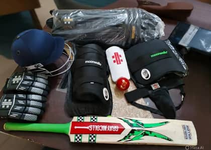 Grey Nicolls Complete Cricket Kit – Excellent Condition