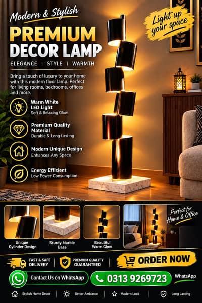 premium floor decor lamp