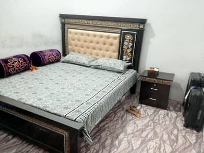full size bed 6feet and new bed 1 month
