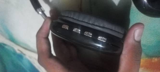Black color headphone