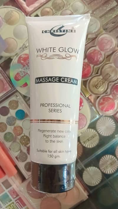 Christine white glow tube facial set 100% original guranted