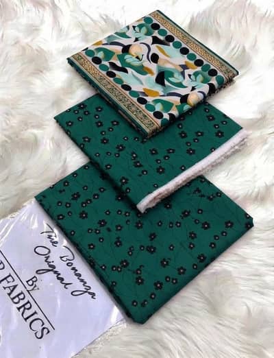 unstitched 3PC cotton