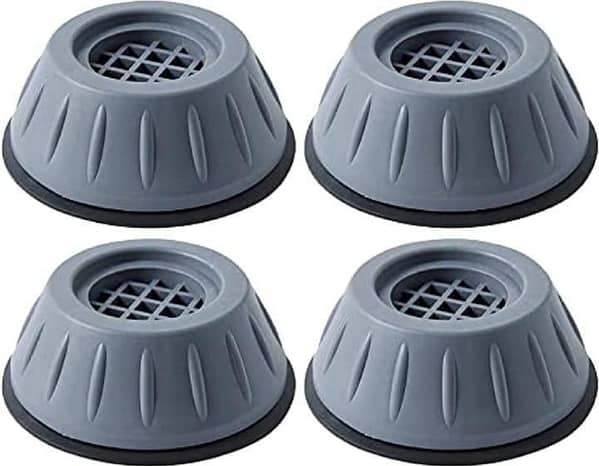 Anti-Vibration Feet Pads (Pack of 4) for Washing Machines, Refrigerators, and Furniture Feet