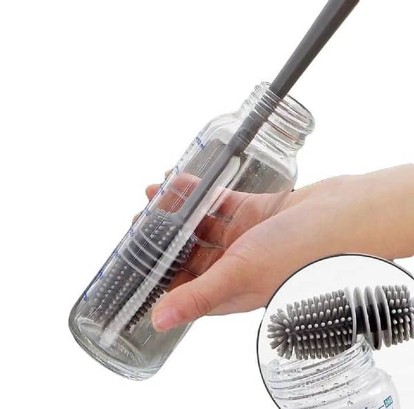 Silicone Long Handle Bottle Cleaning Brush