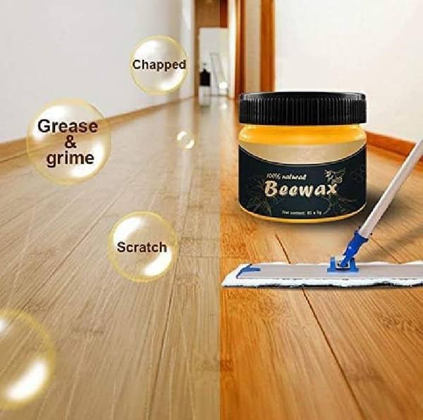 Furniture Beeswax Polish ,Wood  | Natural Wood Wax Traditional Beeswax Polish for Wood & Furniture|Beeswax Wood Polish and Cleaner for Furniture Care
