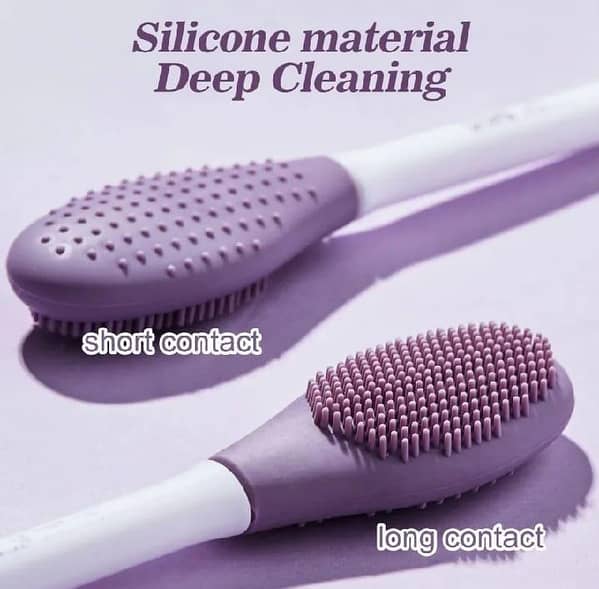 Silicone Double Head Mask Brush, Silicone Face Wash Brush, Mud Film Special Scraper Applicator, Facial Cleansing Brush, Cleaning Tool