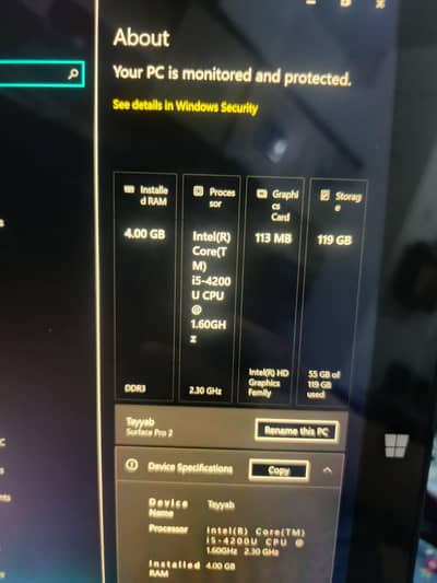 Surface Pro 2 Core i5 Touch Laptop 128GB SSD