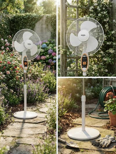 Electronic portable fan
