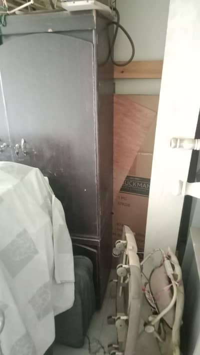 wooden wardrobe