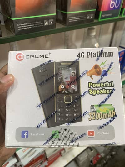 Calme 4G Platinum