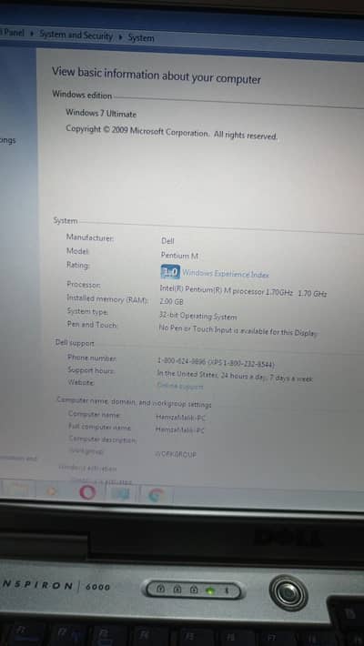 laptop conditions see in pics some is break