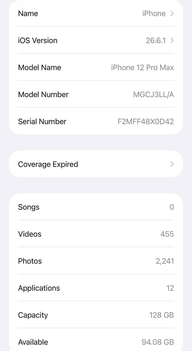 apple 12 pro max 0