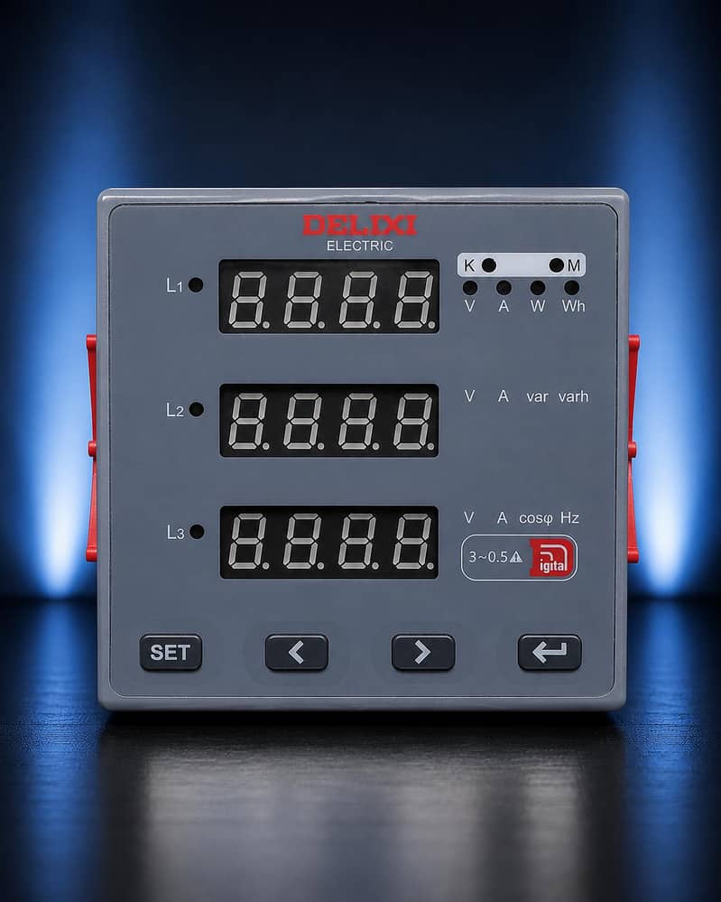 analog panel meter volt ampere 7