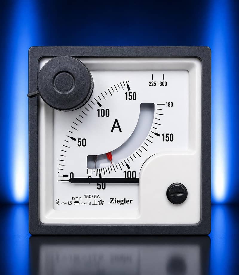 analog panel meter volt ampere 11