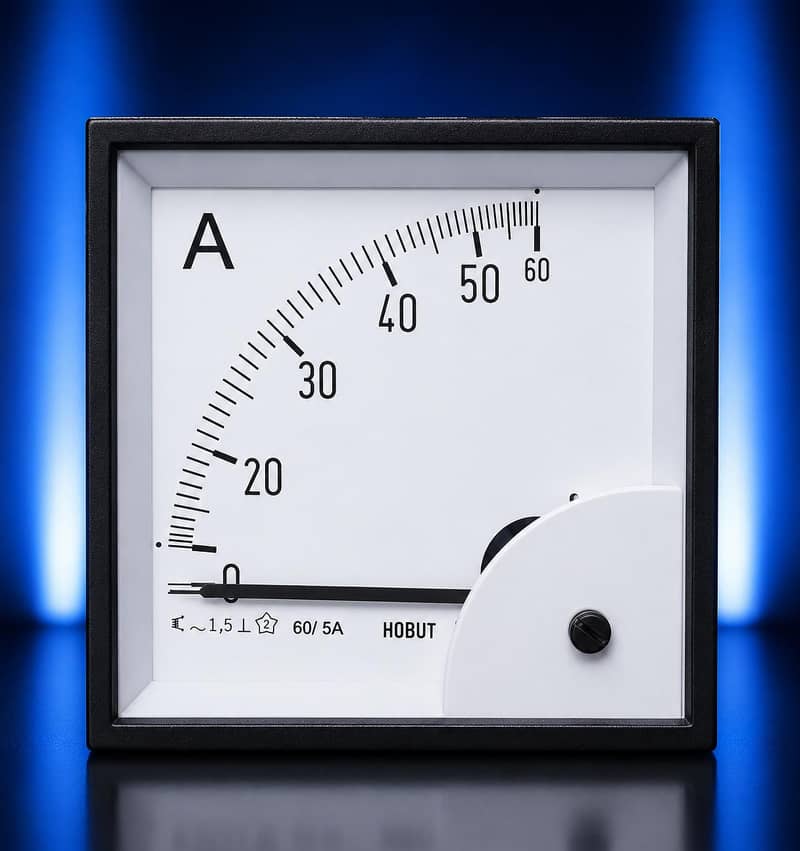 analog panel meter volt ampere 13