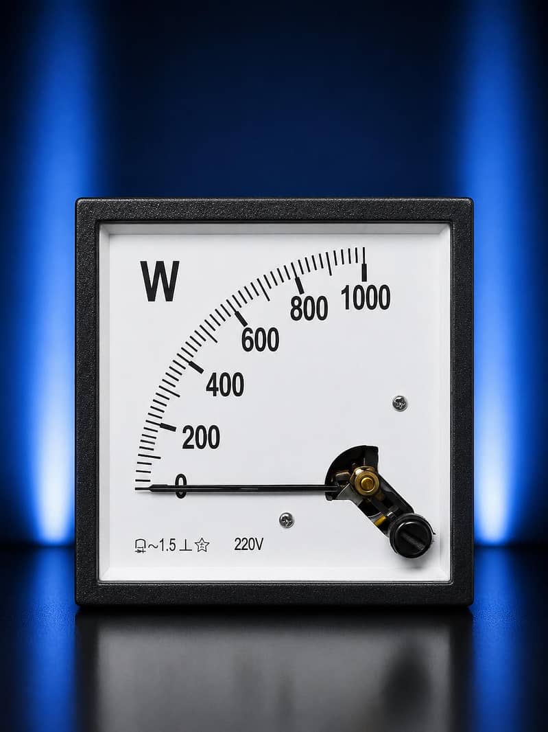 analog panel meter volt ampere 15