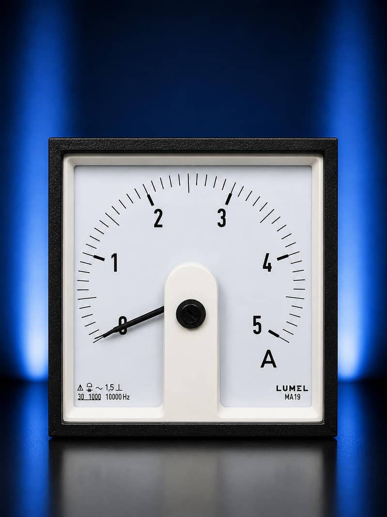 analog panel meter volt ampere 16