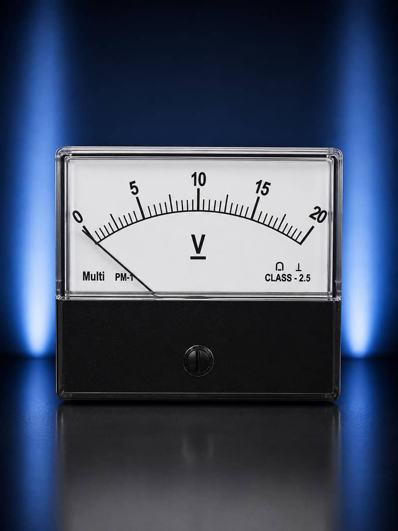 analog panel meter volt ampere 19