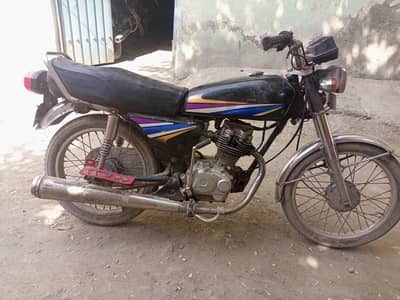 125 bike Lahore model 2008