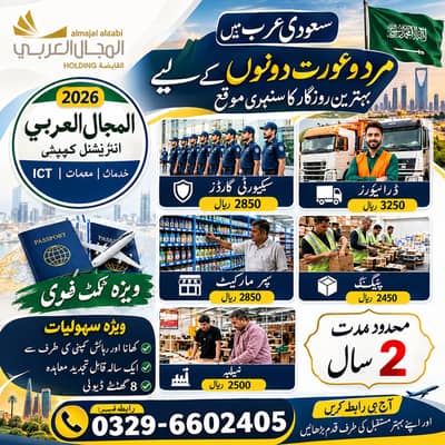 Gulf Jobs Saudi Arabia | Driver, AC Technician, Mason & Labour Jobs
