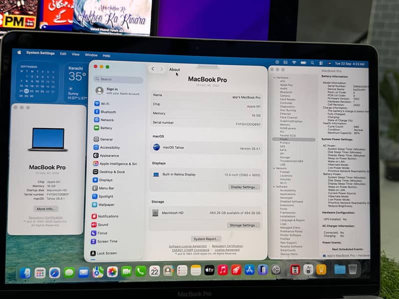 MacBook pro M1 5