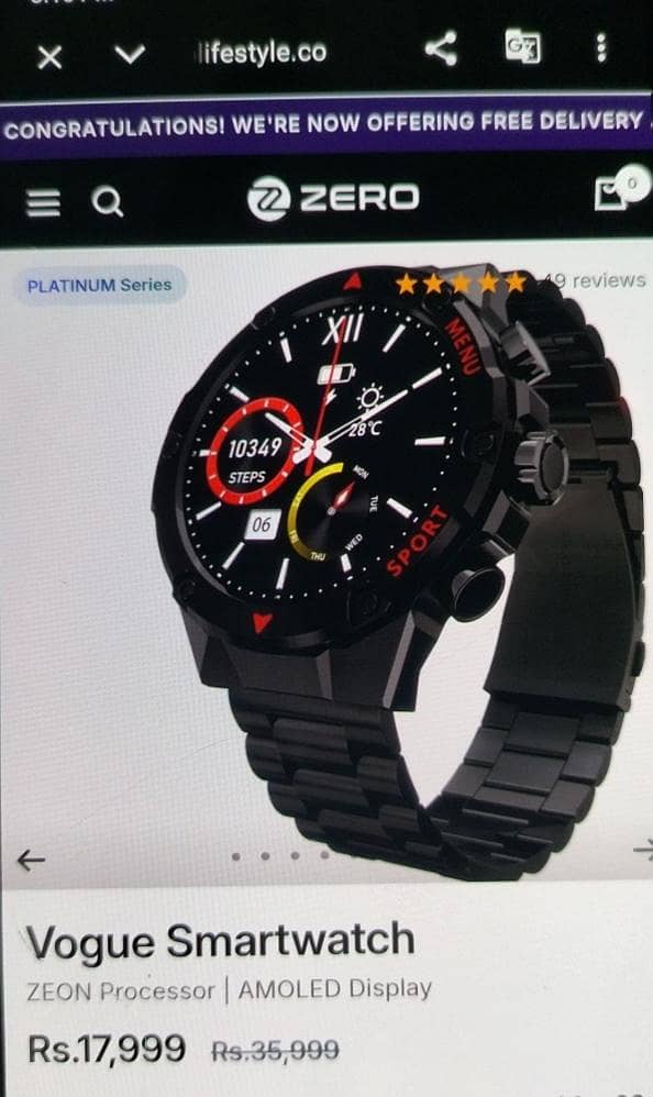 Smart watch Android 0