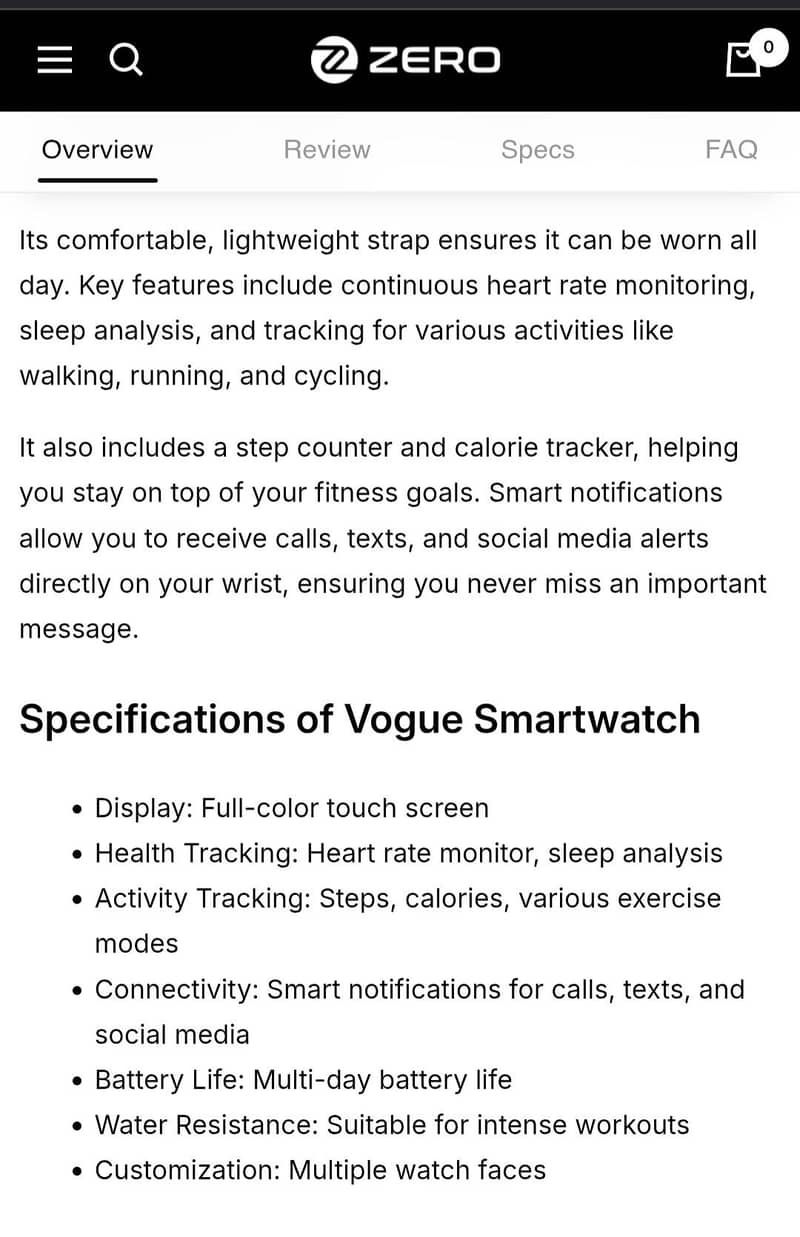 Smart watch Android 8