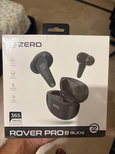 Brand new Box pack zero rover pro earphones