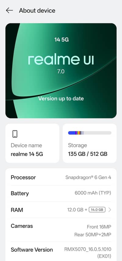 Realme 14 Urgent Sale