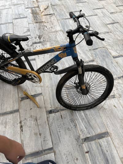 Cycle only some time used in good condition