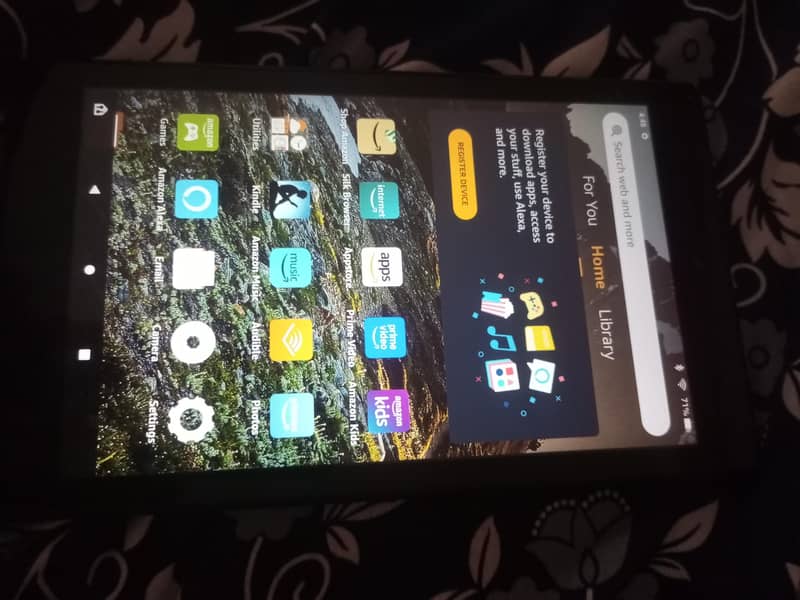 Amazon Fire 8th generation tab 1