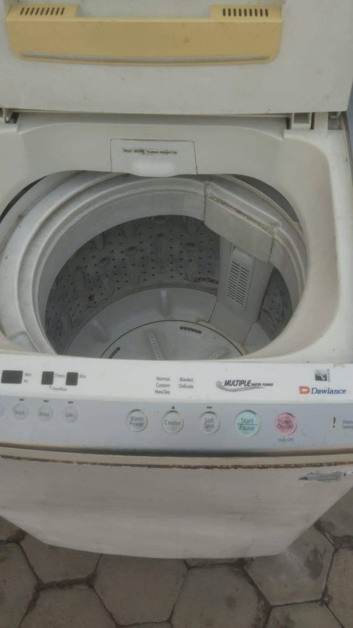 Dawlance fully automatic washing machine 5