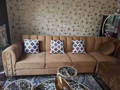L shape sofa
