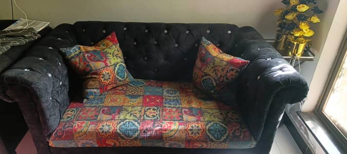 3 sofas of 2 seater  molty foam