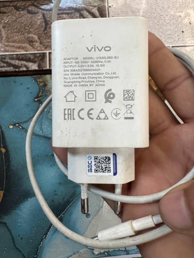 VIVO Y04 ORIGINAL CHARGER PULLED BOX