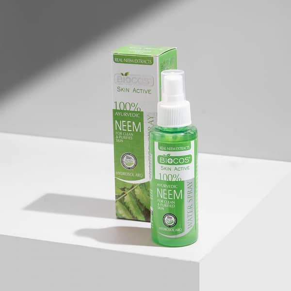 Biocos Neem Water Spray for Skin Hydration and Insect Repellent