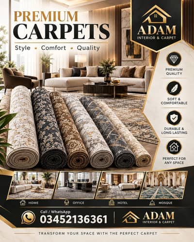 Modern Carpets & Rugs Collection | ADAM INTERIOR & CARPET