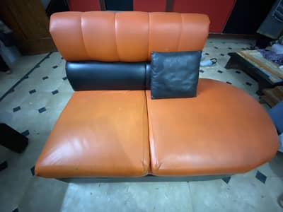 4 seater sofas 2 piece leather poshish
