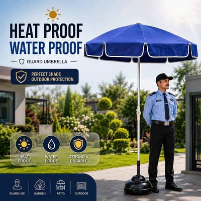 Gurad umbrella / outdoor umbrella / Security guard umbrella/ beach um