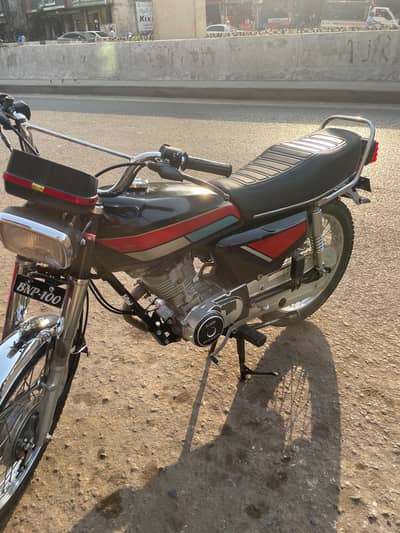 CG 125 21 model Isb num